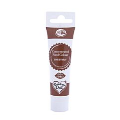 Rainbow Dust ProGel Chestnut - Kastanjanruskea pastaväri, 25g.