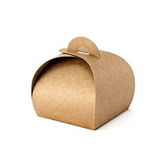 Hienot luonnonväriset lahjarasiat, 10 kpl.