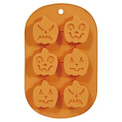 Halloween Silikonivuoka - Kaiverretut kurpitsat
