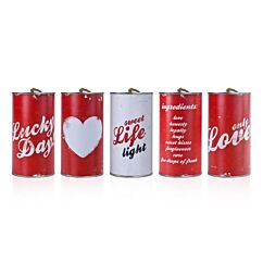 Vintage peltitölkit hääauton koristeluun. 