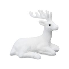 Joulukoriste Valkoinen Poro, 18,5cm