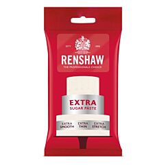 Renshaw Extra Ready to Roll Icing White - Valkoinen sokerimassa, 250g.