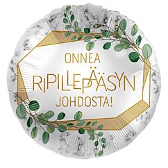 Foliopallo - Onnea ripillepääsyn johdosta, 43cm