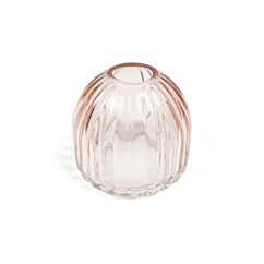 Lasimaljakko - Vaaleanpunainen, retro,  7cm