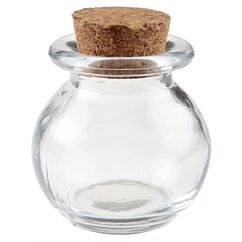 Pieni lasinen purkki -  Pyöreä pata, 5.5x6cm