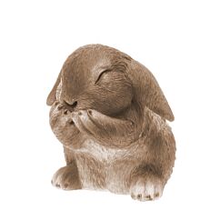 Koriste-esine - Pupu, Ruskea, 9cm