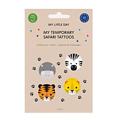 Tatuoinnit - Mini safari, 8kpl