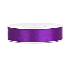Satiininauha - Violetti, 12mm/25m