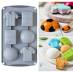 Silikonimuotti - Jalkapallo