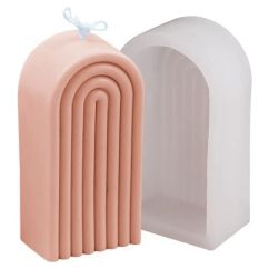 Kynttilämuotti - Sateenkaari, 14cm