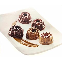 Silikomartin Silikonivuoka - SF132 Mini Fantasy, 4 cm.