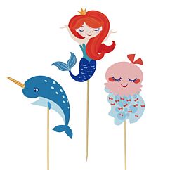 Kakkukoristetikut, Merenneito, 3kpl