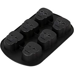 Silikonivuoka - Pääkallot, 7cm