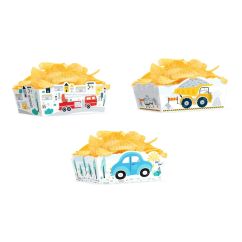 Tarjoiluastia - Ajoneuvot, 3kpl