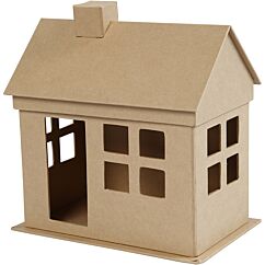 Pieni talo askarteluun. Miniatyyri.