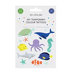 Tatuoinnit - Merieläimet, 8kpl