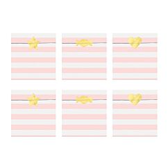 Paperipussit Vaaleanpunaiset 6 kpl