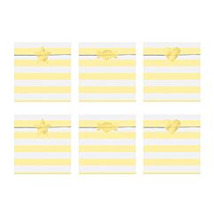 Paperipussit Keltaiset 6 kpl