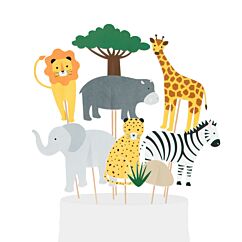 Kakkukoristetikut - Safari, 8kpl