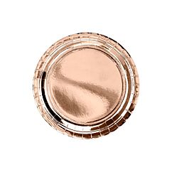 Isot ruusukulta lautaset