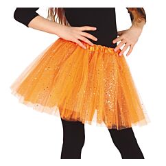 Tyllihame Lasten - Oranssi/Glitteri