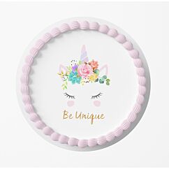 Kakkukuva - Yksisarvinen Unicorn, Be Unique