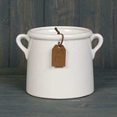 Valkoinen Ruukku - For you, 13cm