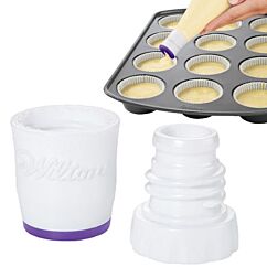 Wiltonin Perfect Fill, taikinan annosteluliitin.