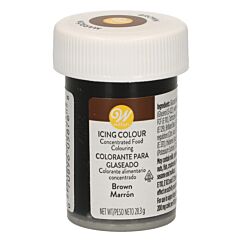 Wilton Icing Colour Brown - Ruskea pastaväri, 28g.