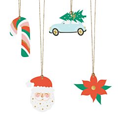 Jouluiset pakettikortit, 12 kpl.