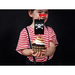 Cupcake-setti - Pirates, 6kpl