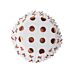 Valkoiset folioidut PME:n muffinssivuoat ruusukultaisilla pilkuilla, 30 kpl. Polka dots.
