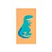 Pieni muistivihko dinosaurus T-rex kuvalla. Sopii esimerkikis kaverilahjaksi tai pinjatan täytteeksi.