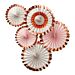 Paperiviuhkat Ditsy Floral, 5 kpl.