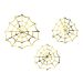 Kultaiset hämähäkinverkot, halloween paperikoristeet.