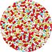 PME Multi-coloured Nonpareils - Hopeiset nonparellit.