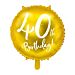 Folipallo, 40th Birthday!, Kulta, 45cm