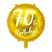Folipallo, 70th Birthday!, Kulta, 45cm. 70-v juhlat