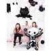Luuranko foliopallo, 84 x 100 cm.