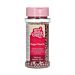 FunCakes Sugar Pearls Metallic Pink - Metallinhohtoiset vaaleanpunaiset sokerihelmet.