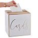 Korttilaatikko, Valko/kulta.