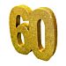 Pöytäkoriste, nro 60, Kulta-glitteri