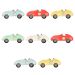 Pahvilautaset Race Car Kipla-auto, 39cm, 8kpl