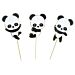 Kakkukoristetikut, Panda, 3kpl