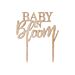 Puinen Kakkukoriste - Baby in Bloom