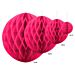 Paperipallo hunajakenno honeycomb fuksia