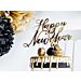 Kakkukoristetikku Happy New Year 