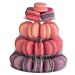 Macarons-torniteline - 4 tasoinen + suojakotelo