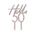 Kakkukoriste "Hello 50"
