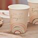 Pahvimukit, Sateenkaari Happy Everything, 8 kpl